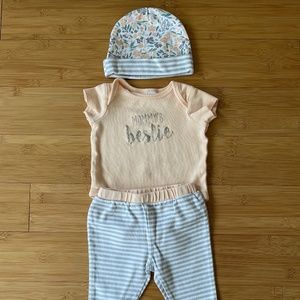 Mommy’s Bestie baby outfit